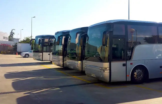 Parcheggio pullman Giò Hotel