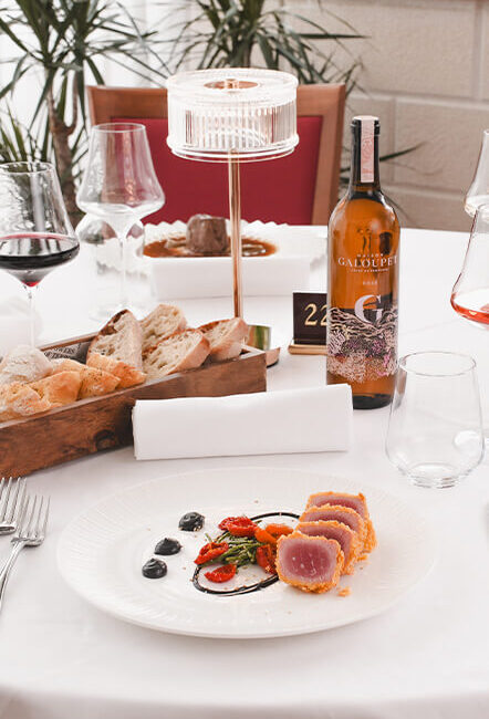 Interno del ristorante Gio Noir